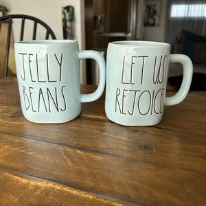 Jelly jeans & let’s rejoice mugs